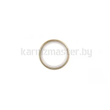 Кольца бесшумные 25 мм, антик, 10 шт
