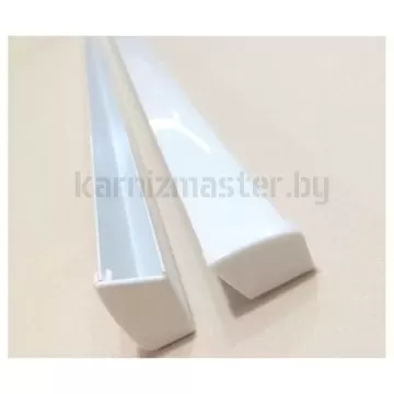 Алюминиевые направляющие с заглушками 1,5 м (П-образные)