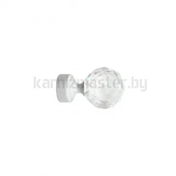 Наконечник "Кристалл" 25 мм, белый, 2 шт.