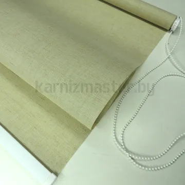 "Лен" темно-бежевый